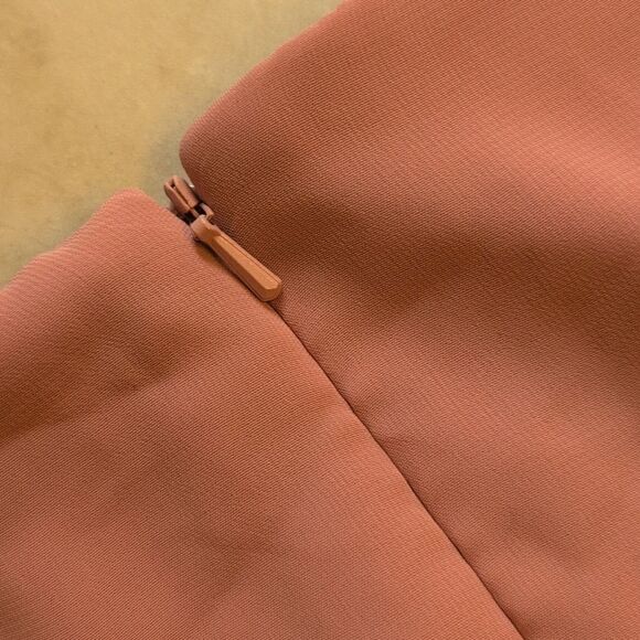 NWOT After Six Maxi Dress Desert Rose V Neck Chiffon Gown Size 0 - Picture 13 of 15